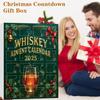 Christmas Bottle Style Acrylic Advent Calendar With 24 Surprise Blind Boxes For Holiday Party Decor