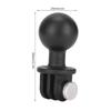 With 1/4in Screw Sports Camera Ball Adapter Adjustable RAM Camera Ball Head Mount Tripod Ball Head for GoPro 8 7 6 5 4 3/ AKASO