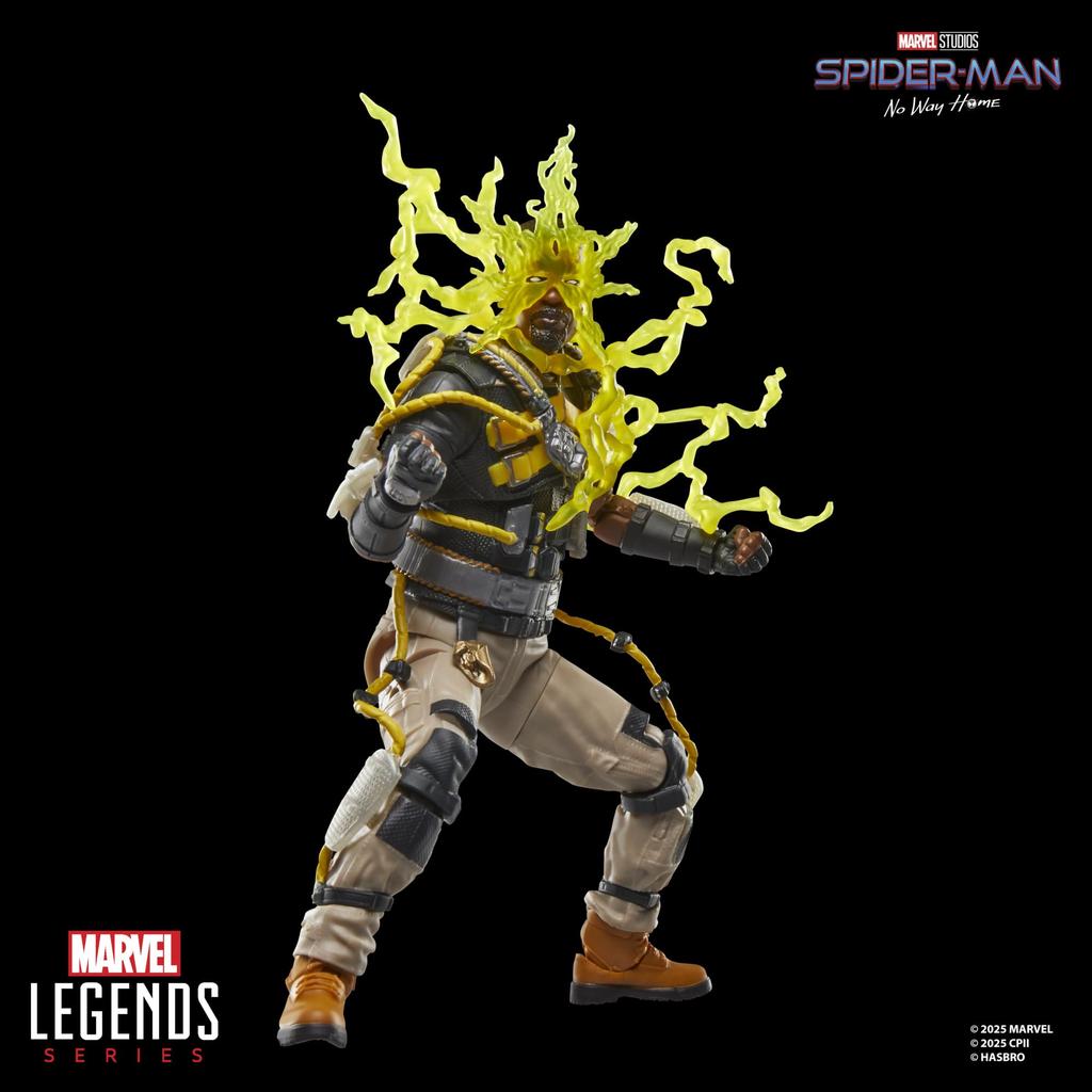 Hasbro Marvel Legends Серия No Way Коллекционная фигурка 15 см Аутентичный Электро, Человек-паук: Нет пути домой, G0595,