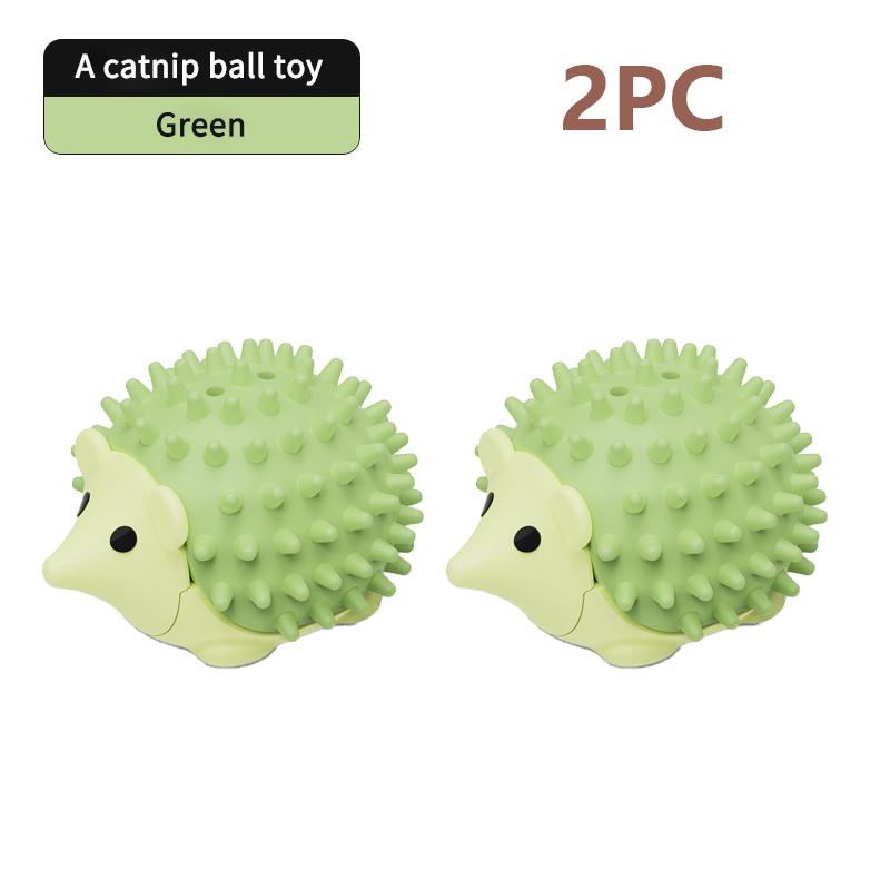 Натуральный шарик кошачьей мяты в стиле ежика, настенный шарик-игрушка, когтеточка, лакомство, здоровый, натуральный, способствует пищеварению кошачьих лакомств