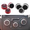 3 шт. Ручки кондиционера для Nissan Tiida NV200 Livina 2004-2010 Geniss Sylphy 2012 Ручка переключателя управления нагревом кондиционера