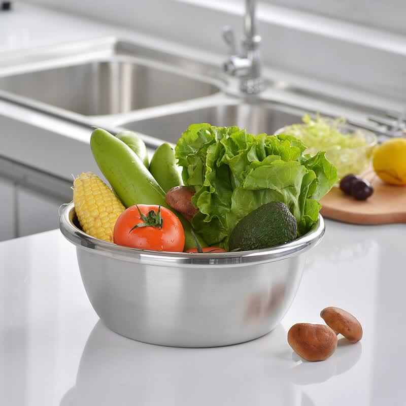 Si Gang Iron Treasure Basin Style Rice Sieve Set