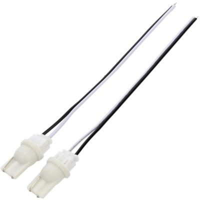 T10 Power Removal Harness for Car Lights, Connector Type, Set of 2