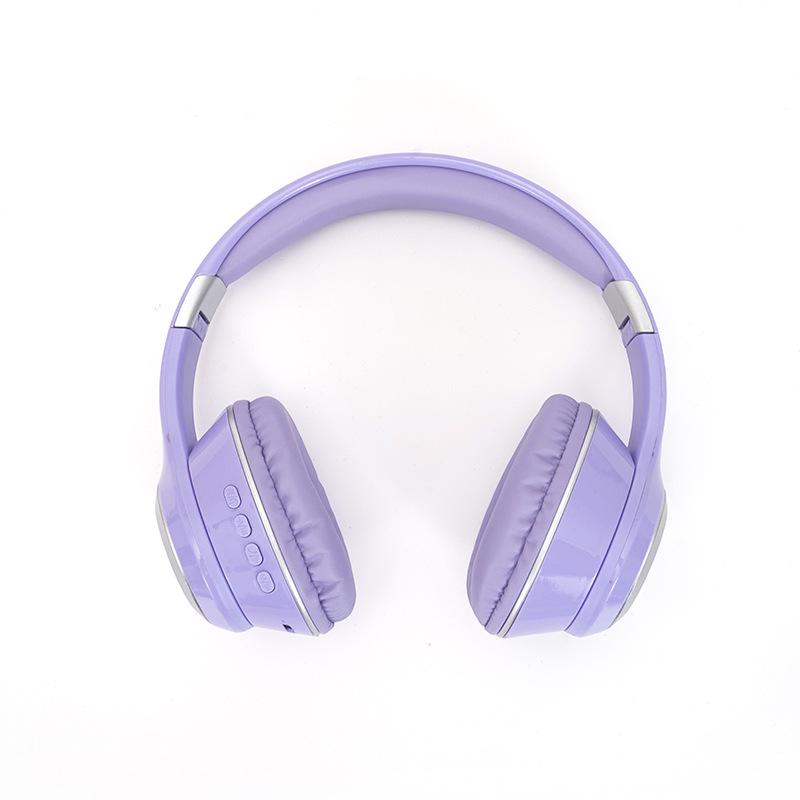 ZC660 Игровая Bluetooth-гарнитура с накладными амбушюрами, градиентная расцветка, с усиленным басом
