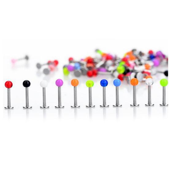 50/90 шт акриловый язык, нос, соски, ногти, кольцо для пирсинга живота и пупка, декор