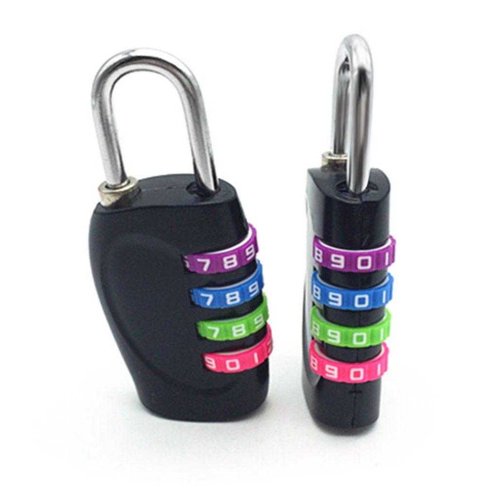 Accessories Zinc Alloy Color Padlock Window Door Combination Padlock 4-digit Number Password Lock