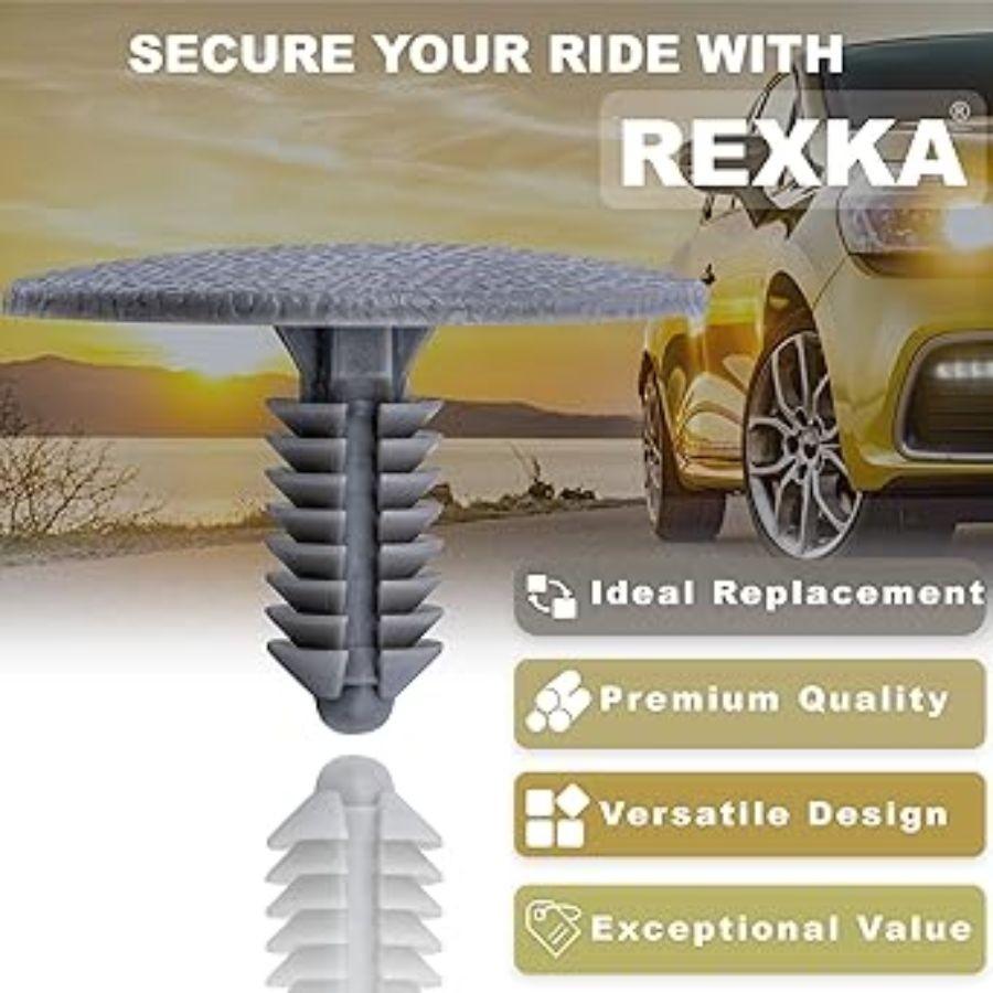 15pcs Headliner Clip Head Liner Retainer Nylon Rivet for N805315 Aerostar