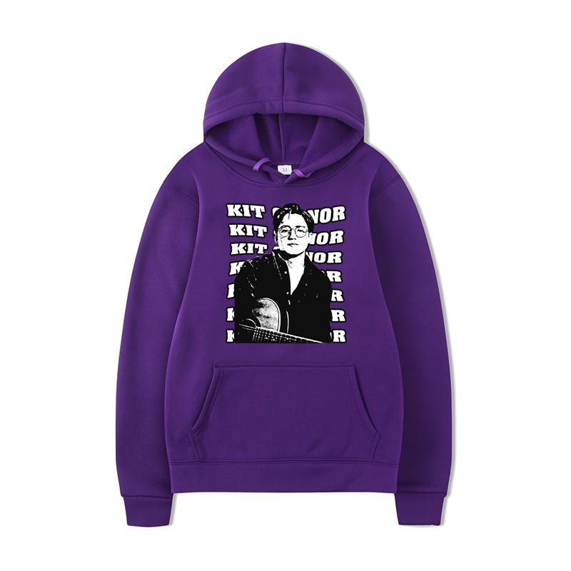 Осенний британский певец Кит Коннор Мужская толстовка Худи Мужчины Женщины Модный дизайн Пуловер Мужские флисовые худи
