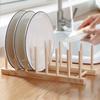 Multifu Drain Cup Holder Wooden Bowl Dish Cup Drain Holder Creative Kitchen Storage Rack Plate/cutting Board/cup Drain Holder