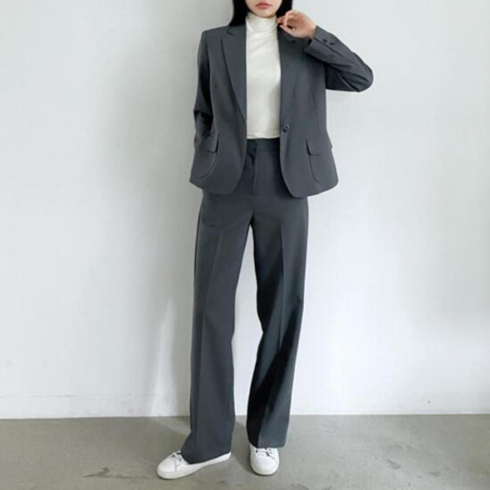 New Arrivals Open Run Women Office Basic Slacks Pants