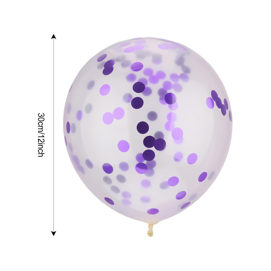 1 шт. Набор 12 дюймов розовый латекс для дня рождения прозрачные шары конфетти прозрачные шары конфетти шары