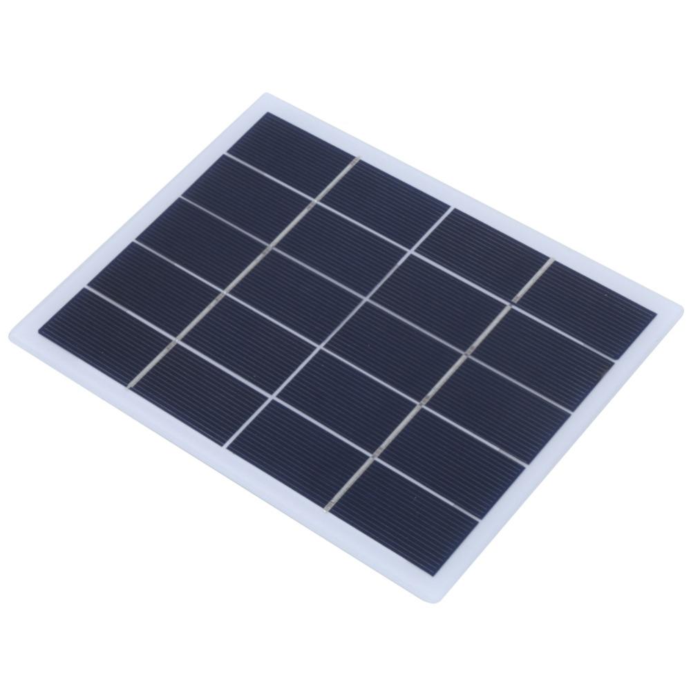 DC Output Polycrystalline Silicon Solar Panel Mini Portable Solar Panel Home Garden Lamp