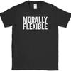 ГИБКИЙ В НРАВСТВЕННОМ ПЛАНЕ Футболка Смешной Юмор Шутка Новинка Футболка на Gildan