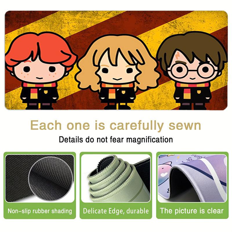 1pc Harry Potter Friends Computer Pad with Vibrant Print, Mouse Pads for Desk 046
