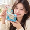 Creative Style Decompression Button Toy Cute Design Keyboard Keychain  Popular Pendant