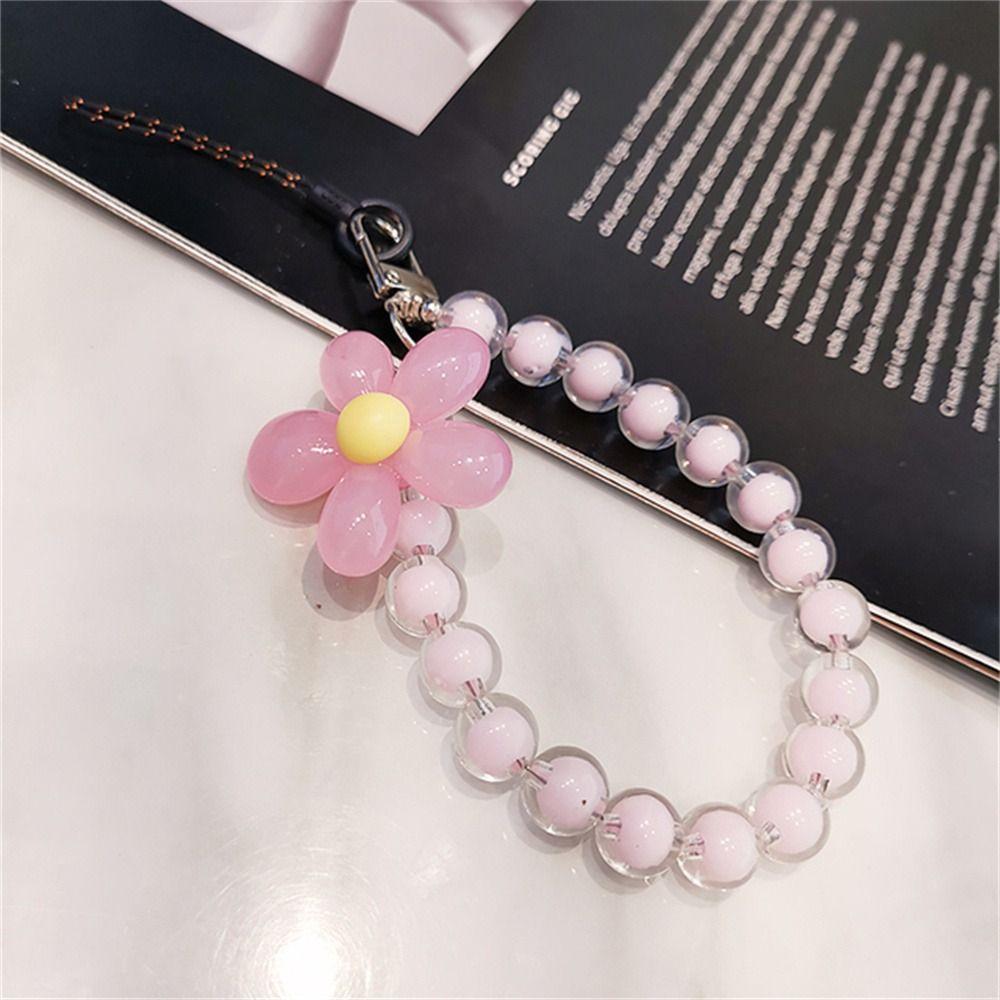 Браслет Подвесной шнурок Анти-потеря телефона Шнурок Бусины Цепочка для телефона Цепочка для мобильного телефона Ремешок для мобильного телефона