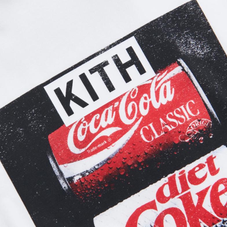 Kith X Coca-Cola Flavors Винтажная футболка Белый Унисекс Топы KH3859-101