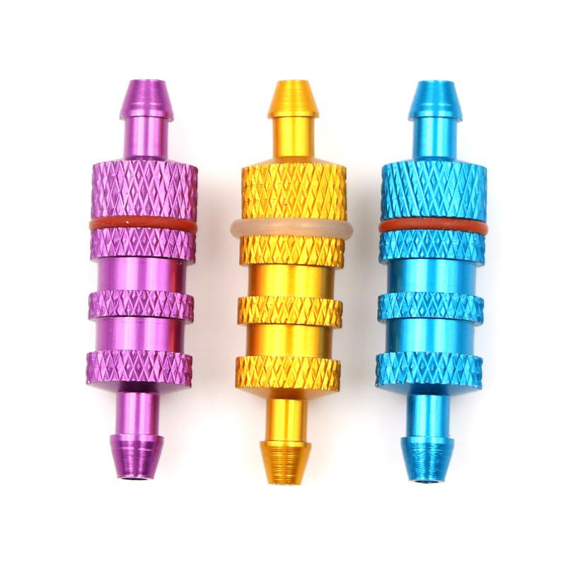 Hsp Spare Upgrade Parts Aluminum Fuel Filter Nitro For Rc 1:8 1:10 Model Car