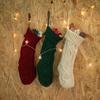 Christmas Stockings 20 Inch Large Cable Knit Stockings Fireplace Hanging Goodie Bags for Xmas Tree Holiday Home Decor