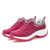 2025 Women's Sports Shoes Casual Lace Up Thick Soled Women's Shoes Slope Heels Anti Slip Running Camping and Hiking Shoes Male