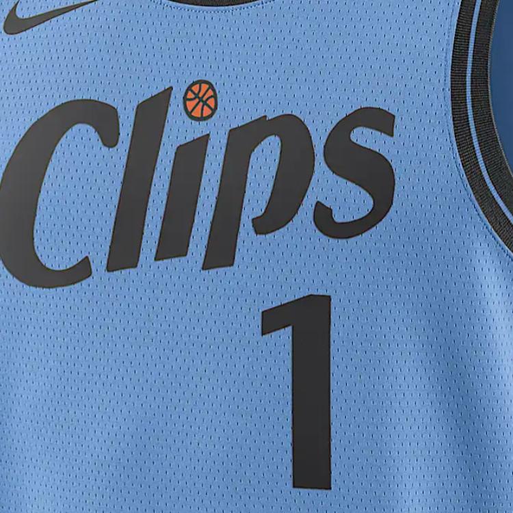 Nike Мужская майка Nike Dri-FIT NBA Swingman Кавая Леонарда Los Angeles Clippers Городская версия 2024/25 FQ4345-464