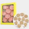 8Pcs Pressable Biscuits Mold Moon Castles Cookie Cutters Biscuits Fondant Cookie Stamps Kitchen Tool Party Supplies