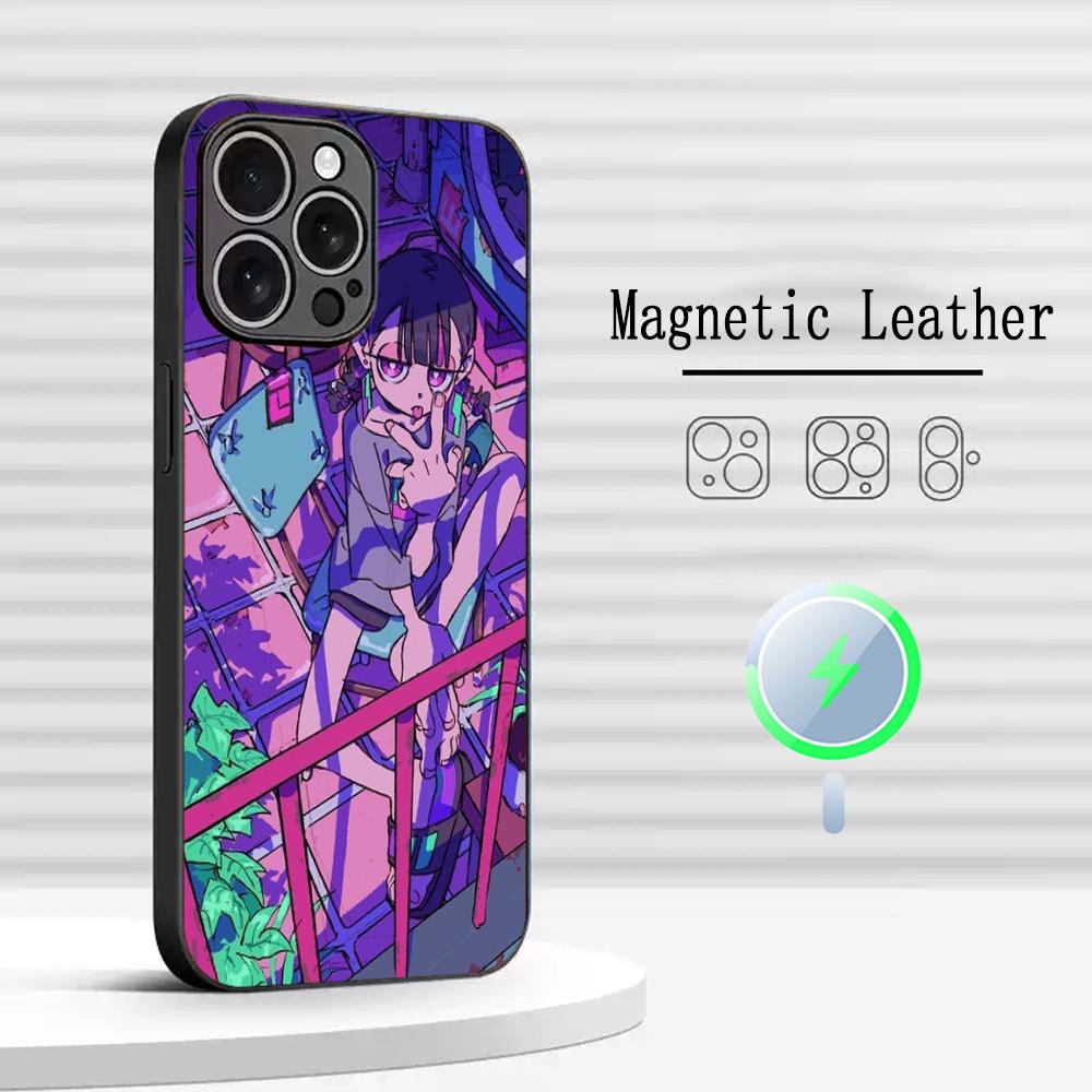 Zutomayo cool japan singer pattern Phone Case For iPhone 16 15 14 13 12 11 Plus Pro Max High-end Luxury Magsafe Sheepskin