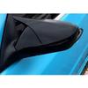 2012-2018 Hyundai Veloster Glossy Black Bull Horn Mirror Cover