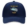 Unisexs Retro Distressed Snapback Cap   AllSeason Casual Hat for  Young Unisex Iconic Hole Design Ea Sandwich Baseball Cap
