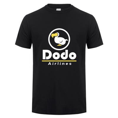 Футболка Dodo Airlines Летняя Мужская Крутая Хлопковая С Коротким Рукавом Футболки Dodo Унисекс Подарок Топы Футболка LH-367