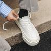 Спортивные и любительские белые туфли, эксклюзивный дизайн, мужские туфли на толстой подошве, увеличивающие рост, весна и осень 50557-J