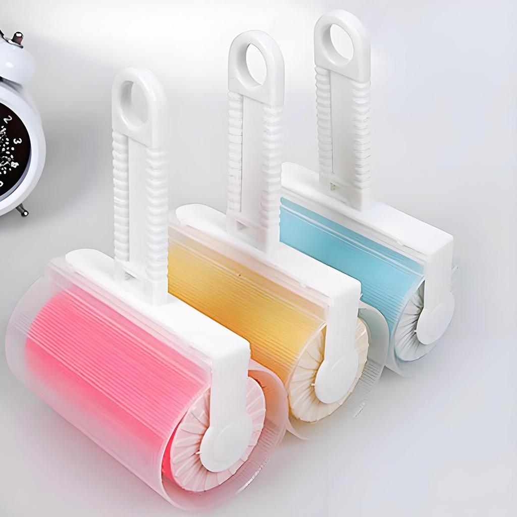 Washable Roller Cleaner Lint Sticky Picker Pet Hair Fluff Remover Brush Reusable Cleaning Brushes