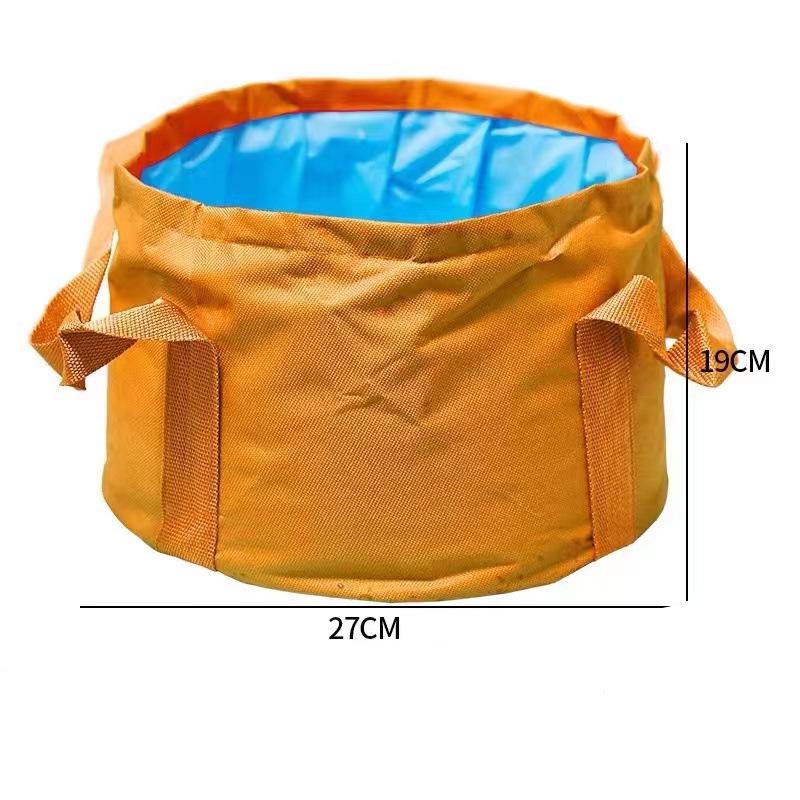 Складная дорожная ванночка для ног: Портативный таз для замачивания ног, умывания лица и стирки. Идеально для дома и улицы.