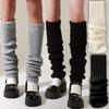 Лолита Гетры женские длинные носки шерстяные вязаные чехлы для ног утеплители для рук Y2K осень зима вязаные крючком куча носков манжеты для сапог чулки