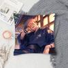 Аниме Магическая битва Роль Сукуна Наволочка Модная Квадратная Наволочка Спальня Диван Комната Ins Декор Отдых