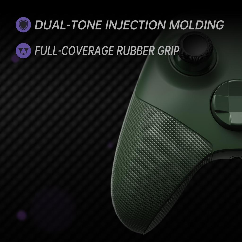 Комплект кнопок eXtremeRate ASR Reset Full Shell для Xbox Core Особенности эргономичные триггеры мягкая резина и верх и низ Совместим с Xbox Series X S &