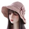 Bow Bucket Hats Solid Color Outdoor Visor Caps Anti-UV Sun Hat Shading Hat Korean Style Cap Women Sun Hat Seaside Straw Hat