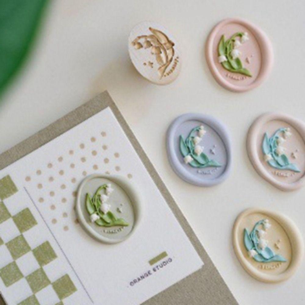 Antique Metal Rose Embossed Sealing Wax Stamp DIY Tool DIY Retro Sealing Wax Seal Stamp Envelope