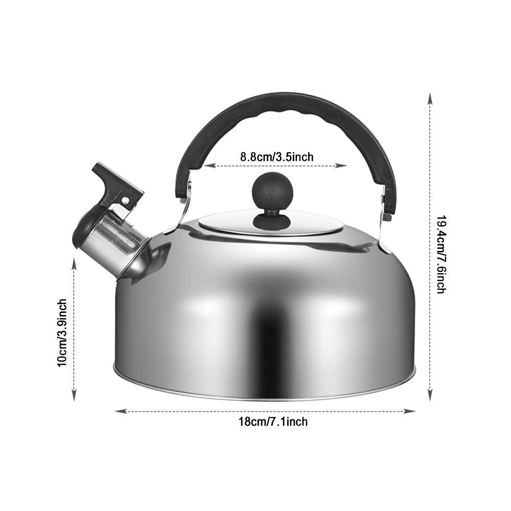 Restaurant Ergonomic Handle Stove Gas Water Kettle Teapot for Trips Whistling Kettle Teakettle