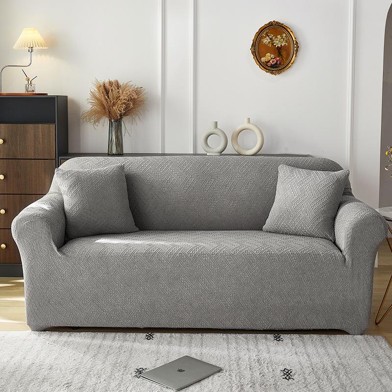 Nordic American Carved Sofa Cover All Wrapped Cover Cover Four Seasons Universal Elastic Cushion Living Room Cover Cloth Sofa Cover