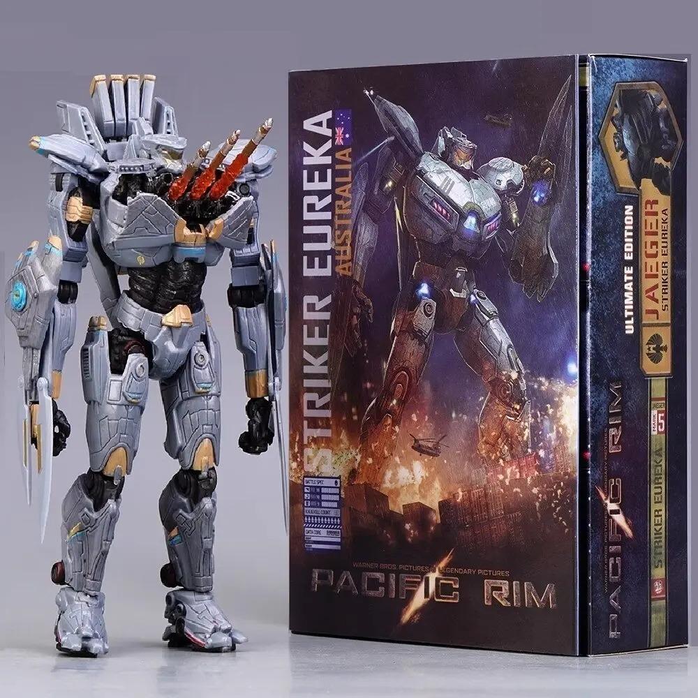 Neca Тихоокеанский рубеж Модель меха Черно Альфа Мобильный Светящийся Декоративный Орнамент Коллекция Ручная работа Мальчик Игрушка Робот Подарки на День Рождения