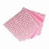 7pcs 25*25cm Cotton Fabric DIY Assorted Squares Pre Cut Bedding Suite Quarters Bundle (Pink)