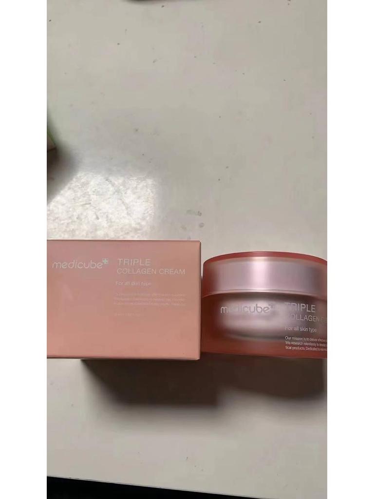 Набор коллагеновой уходовой косметики Kim Hee-sun от Medicube – Сыворотка-ампула, Сыворотка, Солнцезащитный крем, Средство для умывания, Глиняная маска