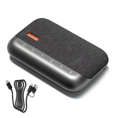 Микрофон для конференций Nuroum, динамик USB, всенаправленный звук, функция эхоподавления, подключение, всенаправленный звук
