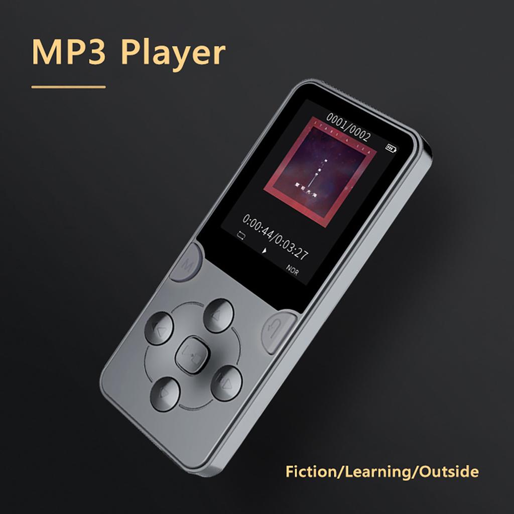1.8inch MP3 MP4 Player Recording E-Book TFT Color Screen MP3 Music Player HiFi Stereo Sound with Speaker for Students