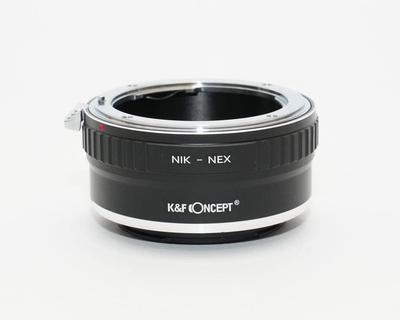 CONCEPT Адаптер для объектива Nikon AI на крепление NEX с салфеткой для протирки линз K&F E-mount nf-nex (КФНЕКС)