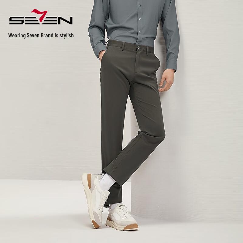 Мужские брюки в стиле business casual прямого кроя от Septwolves