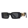New Rectangle Sunglasses Women Men Vintage Fashion Square Female Luxury Designer Black Sun Glasses Male UV400 Eyewear