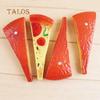 Creative Pizza  Dog Bread Ballpoint Pen Magnetic Fridge Sticker Home Decor Writting Instruments