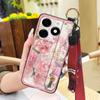 Wristband For Mom Phone Case For infinix Smart8 Pro/Smart8 Plus/X6526/X6525B Waterproof Anti-dust Lanyard Soft case Ring
